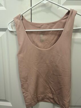 a new day Blush Pink Scoop Neck Tank Top